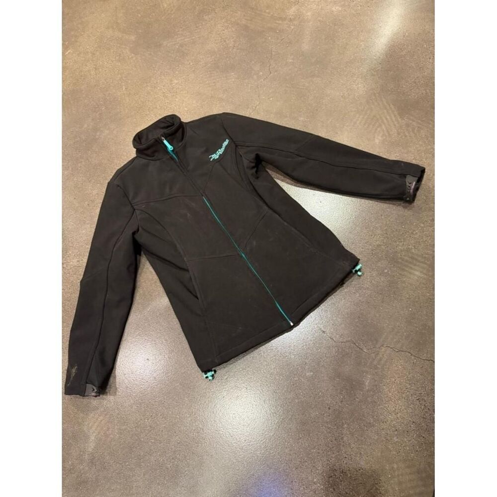 Fly Racing Women's Black and Blue Jacket